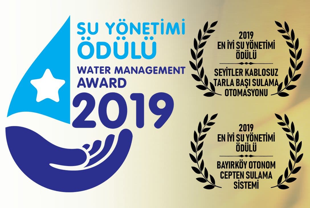 Projelerimiz 2 kategoride en iyi su yönetimi ödülünü aldı